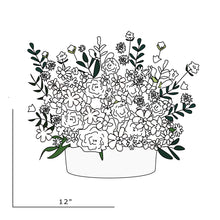 Load image into Gallery viewer, sketch of custom arrangement