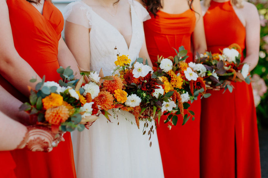 Vibrant Autumn Wedding in Mukilteo, Washington