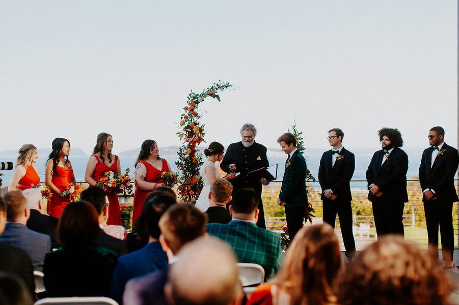 Vibrant Autumn Wedding in Mukilteo, Washington