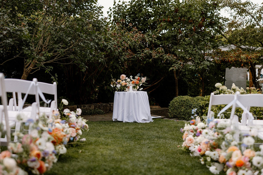 Coastal Garden Wedding at Roche Harbor Resort