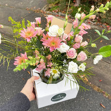 Load image into Gallery viewer, soft pink floral arrangement for Bellingham flower delivery