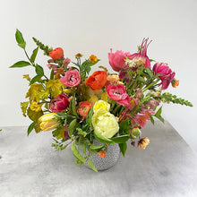 Load image into Gallery viewer, spring floral arrangement with bright flowers