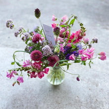 Load image into Gallery viewer, unique and girly garden flowers for birthday