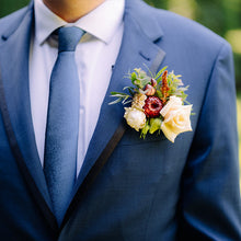 Load image into Gallery viewer, Boutonnière (pin-on, magnet, and pocket styles)