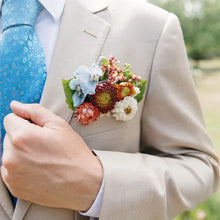 Load image into Gallery viewer, Boutonnière (pin-on, magnet, and pocket styles)